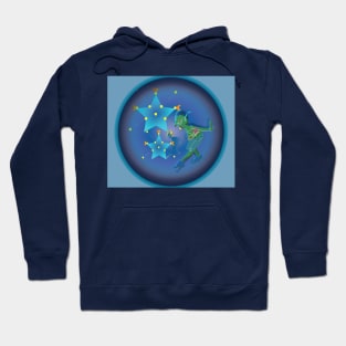 Elven star portal Hoodie